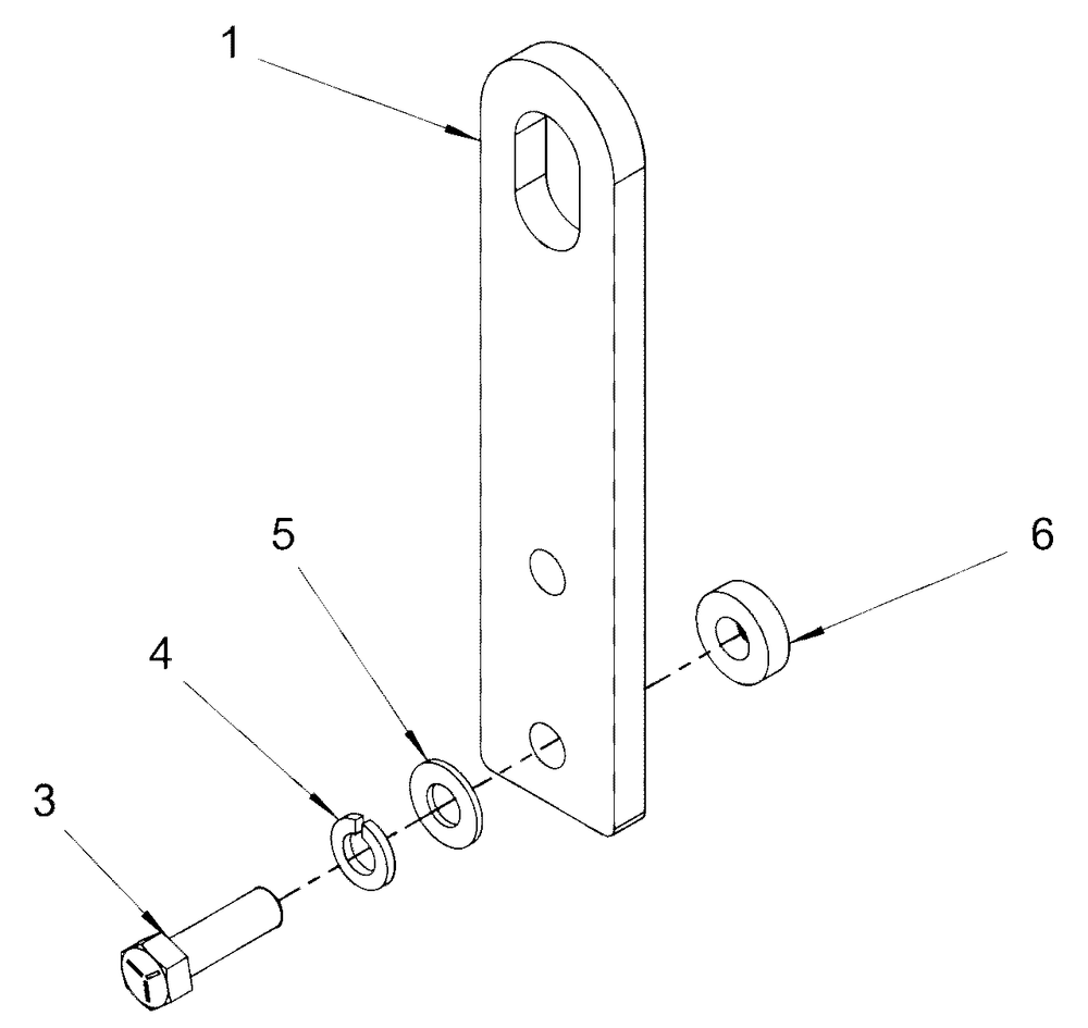 Engine Service Parts - Lift Eye And Belt Diagram and Parts List for 076138-00  Briggs and Stratton Generator